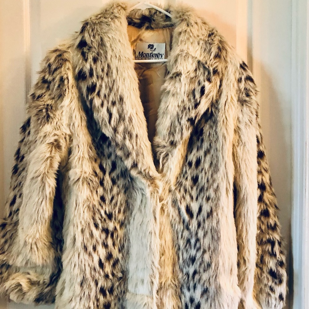 Monterrey Fashions Fur Coat - Full Length -Size 14